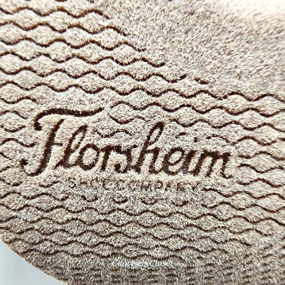 Florsheim Satellite Jr Knit Navy Slip-On Faux Lace Sneaker Kids 5.5M Casual Prep